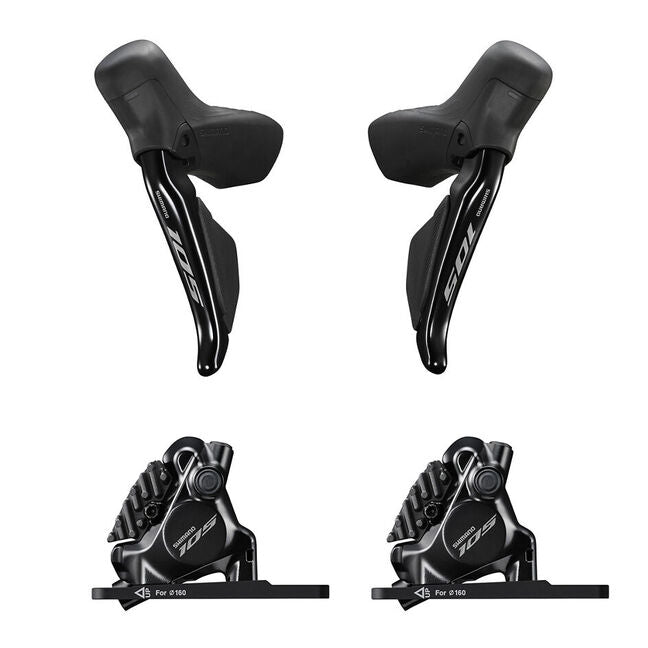 Shimano 105 Di2 7100 12s Disc RT70 group