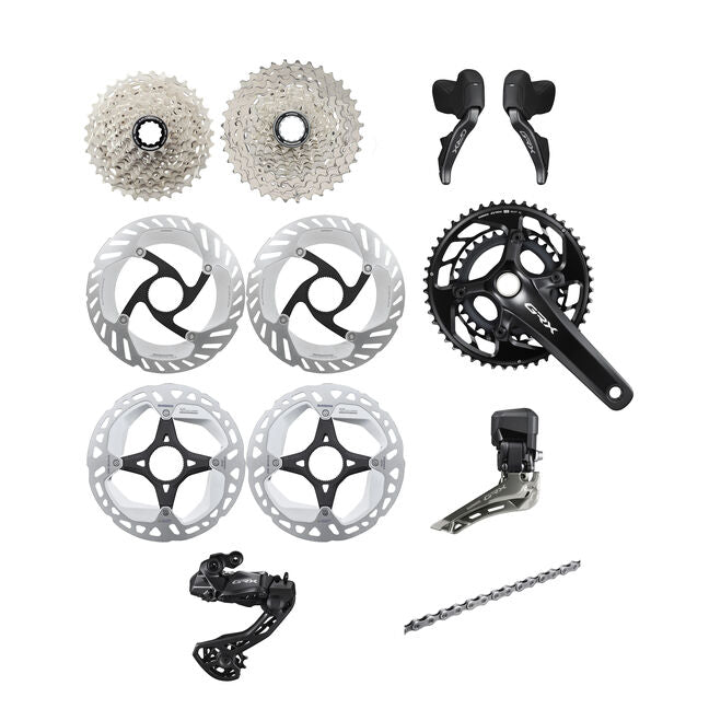 Shimano GRX RX825 Di2 2x12V groupset
