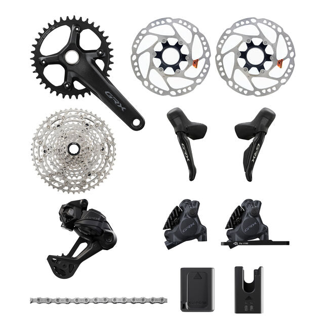 Shimano GRX RX717 Di2 1x12V groupset 2026