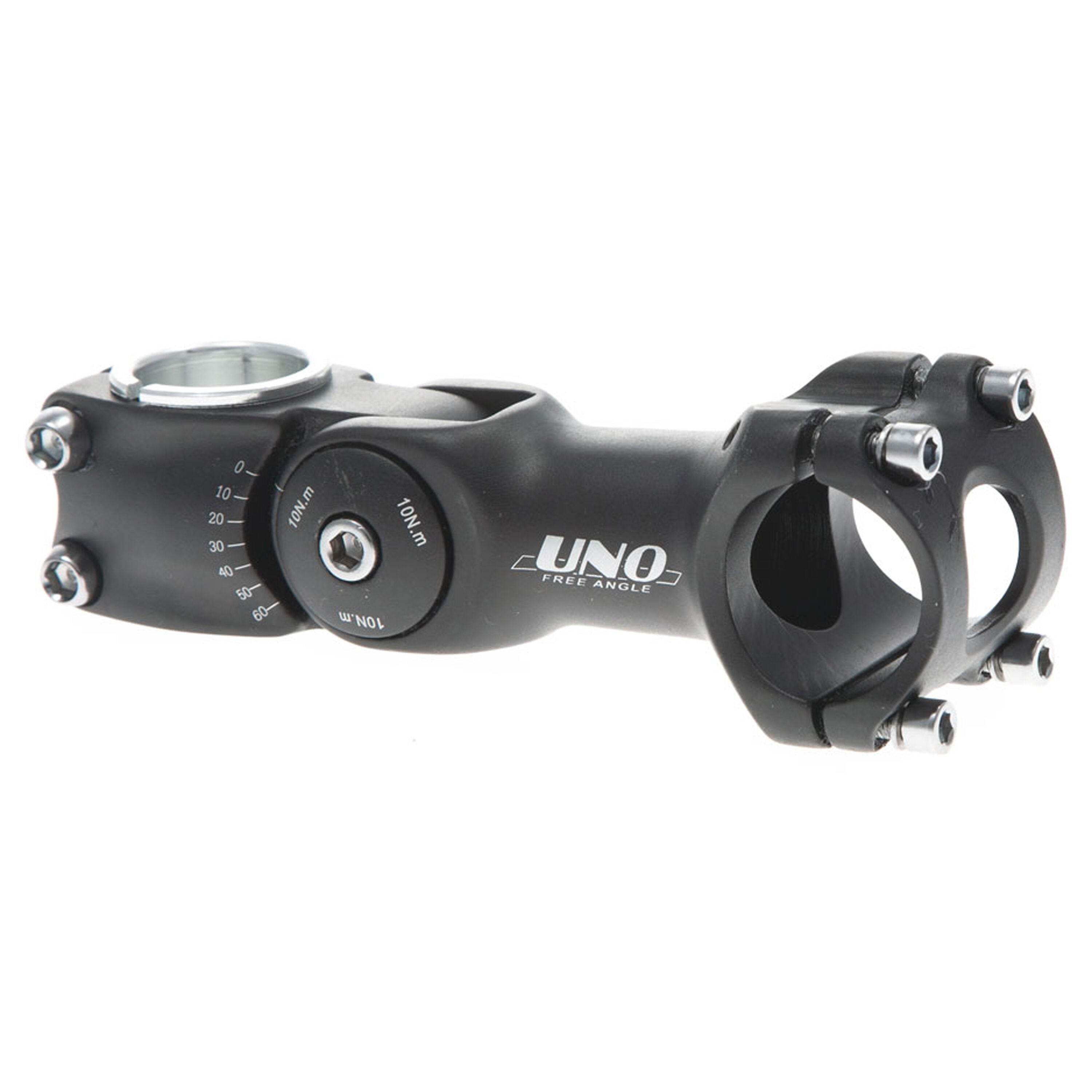 Uno 31.8 black adjustable stem 110 mm