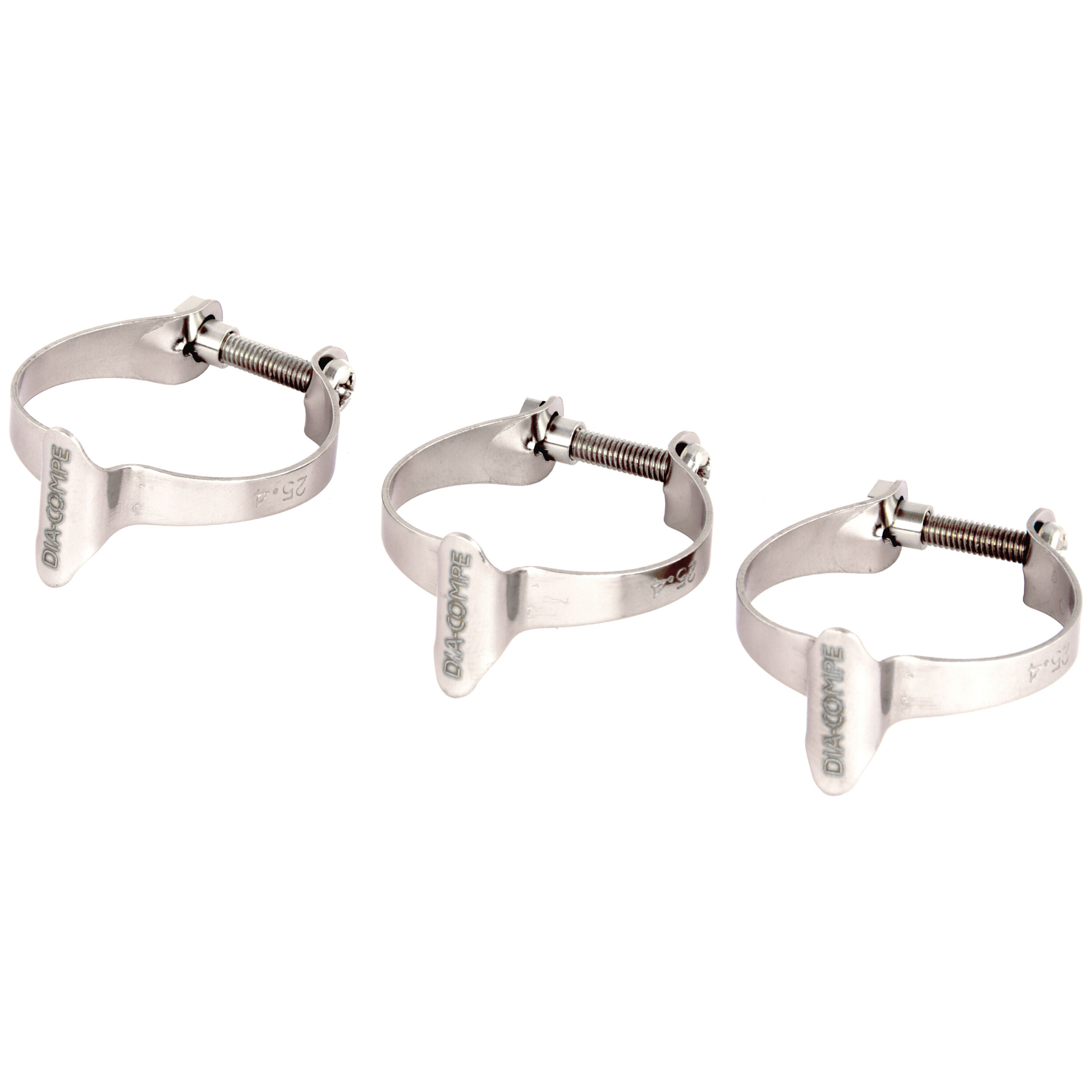 3x Dia-Compe cable casing frame clamp