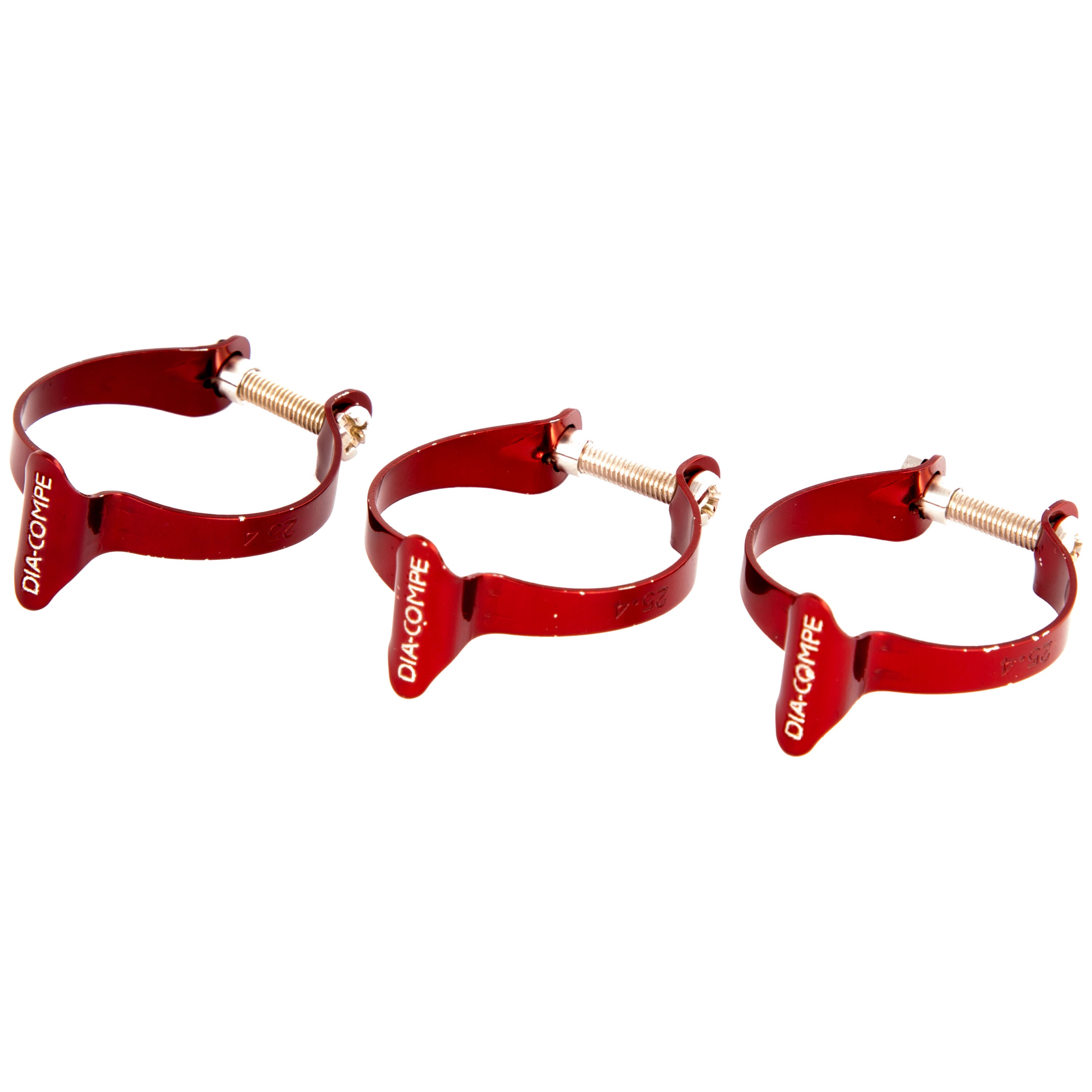 3x Dia-Compe cable casing frame clamp