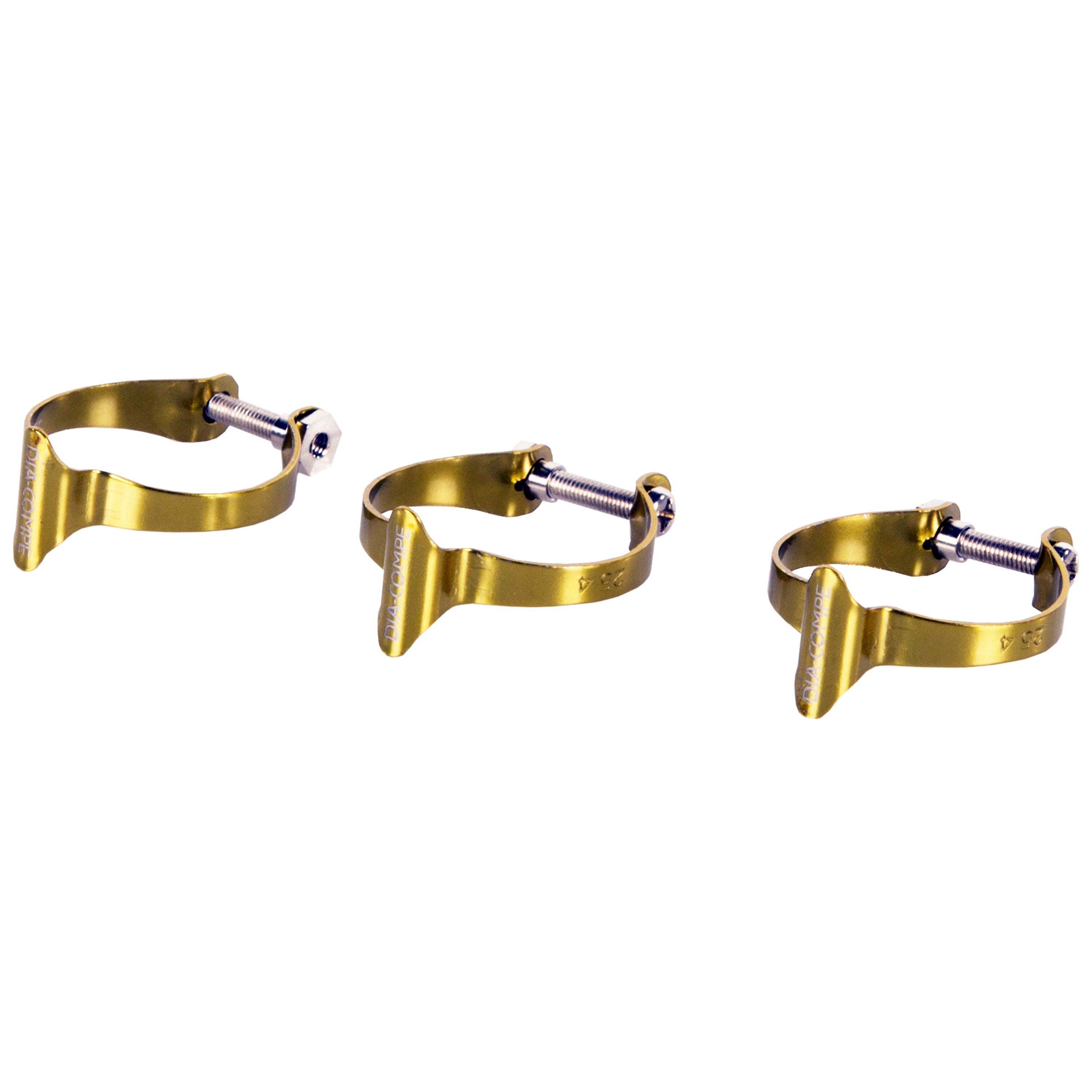 3x Dia-Compe cable casing frame clamp