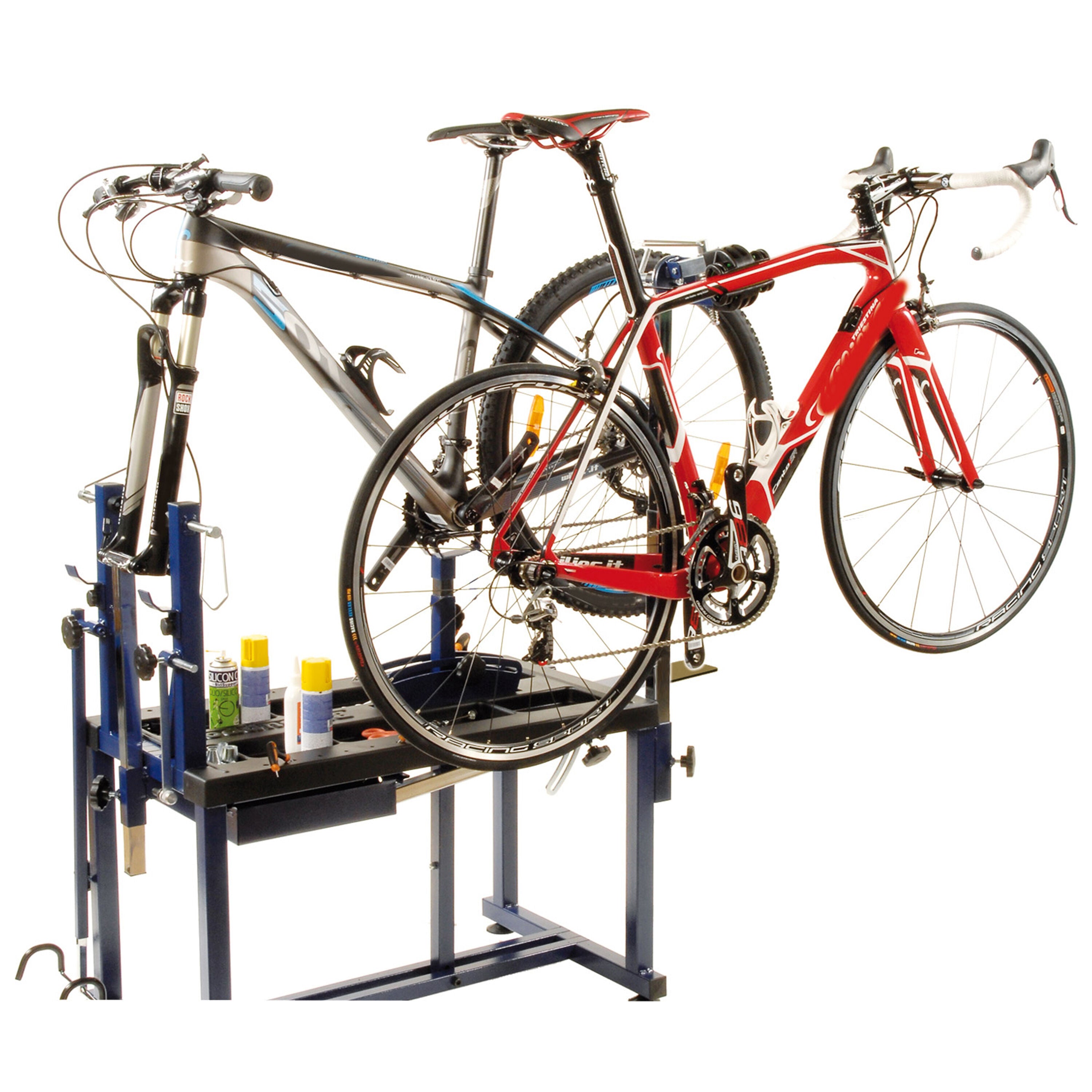 BiciSupport professional Pro Tour art.101 work and wheel truing bike stand