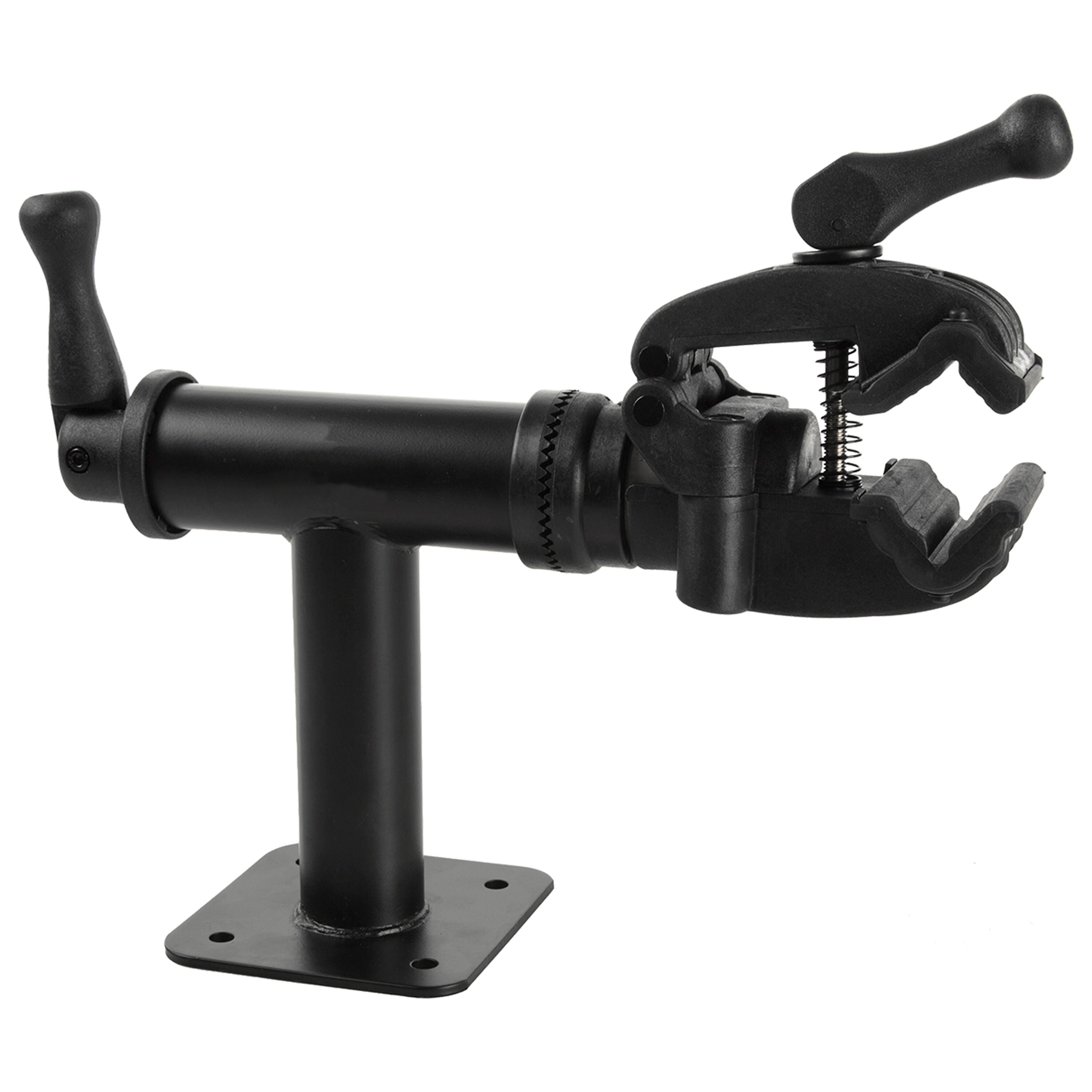Rotating bench mount clamp