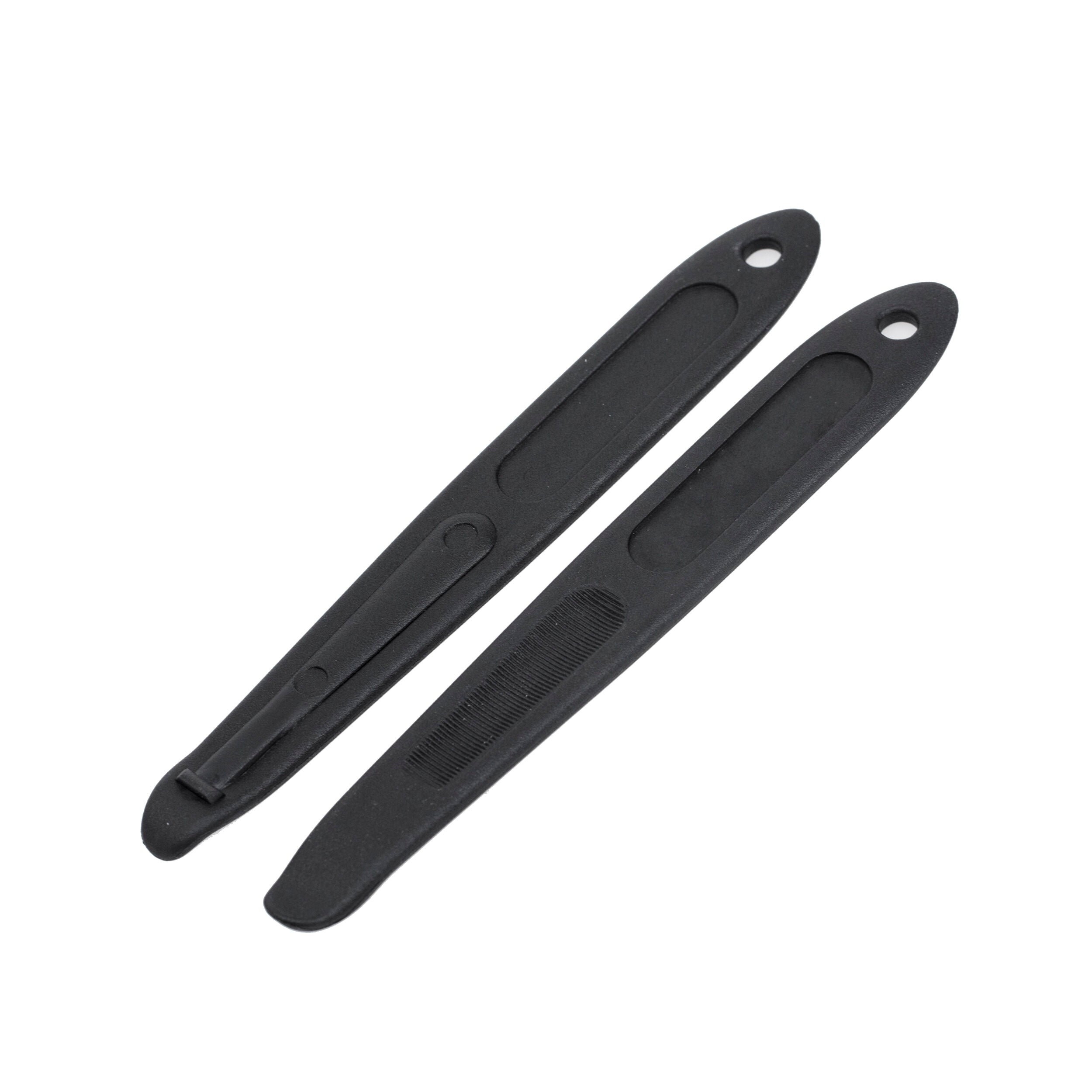 2 long plastic tire lever set