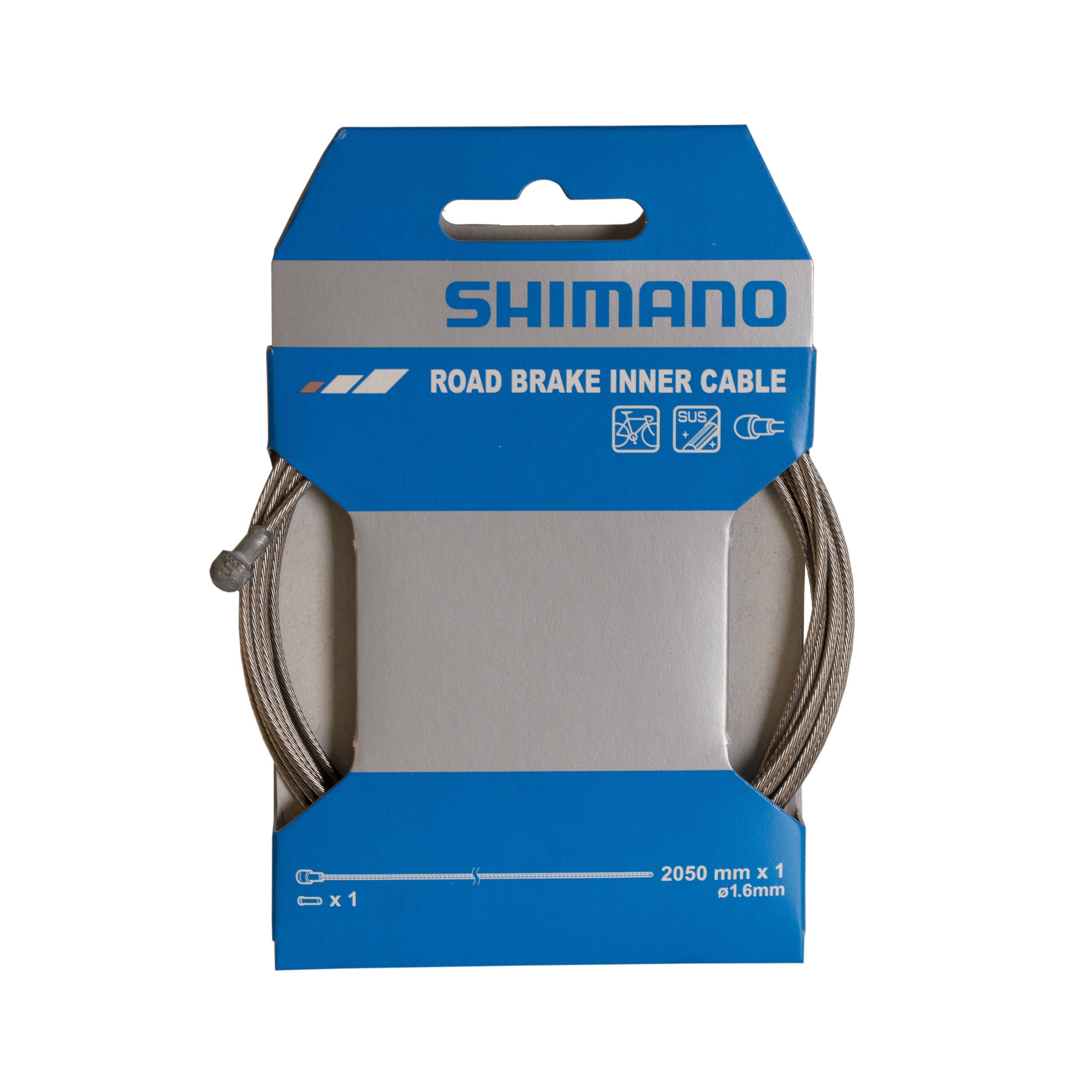 Shimano Road SUS brake cable + end cap