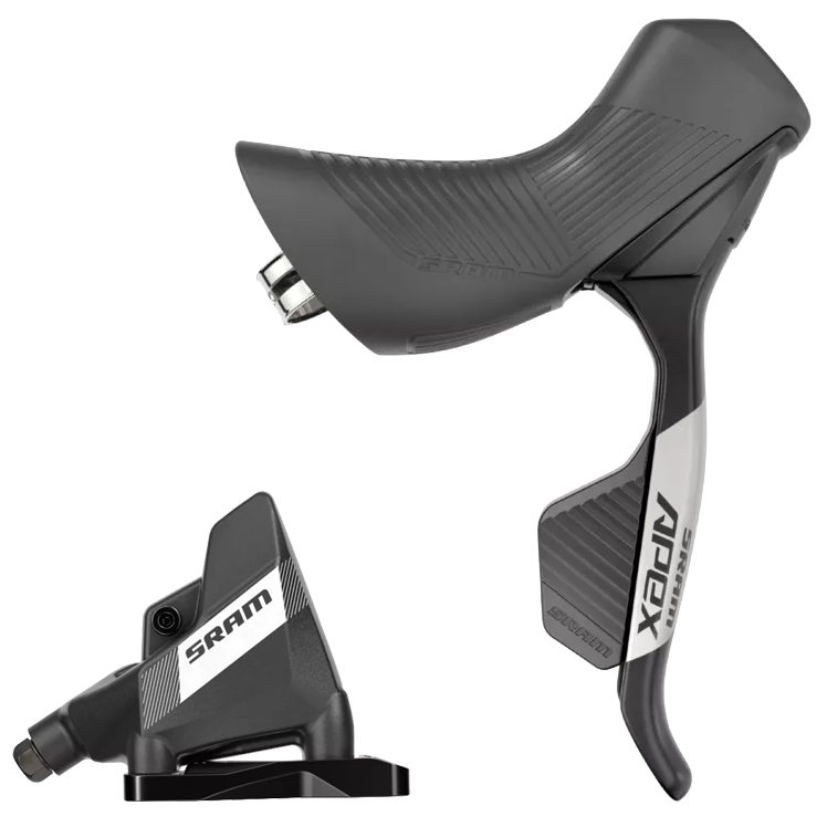 Sram Apex AXS shift lever + brake caliper HRD flat mount D1