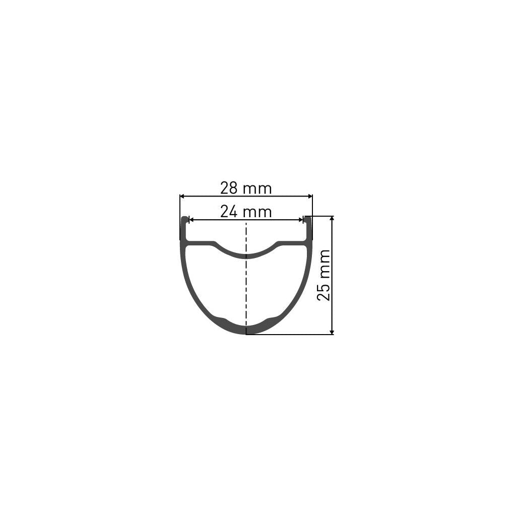 Dt Swiss GR 531 DB 28" 24 mm rim