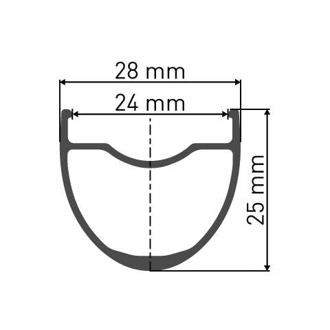 DT Swiss G540 DB 27,5" 24mm rim