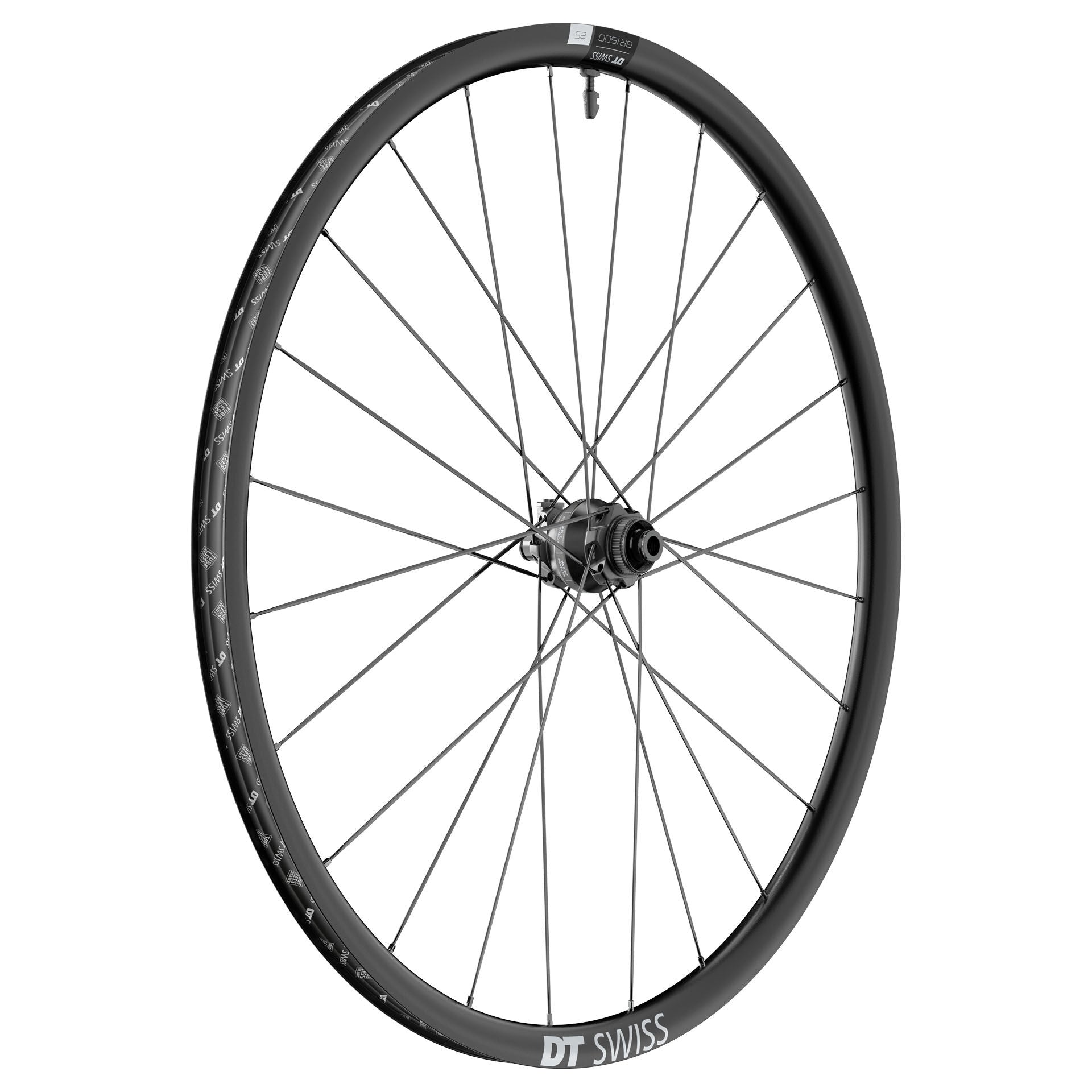 DT Swiss GR 1600 Dynamo Spline DB 25 Disc front wheel