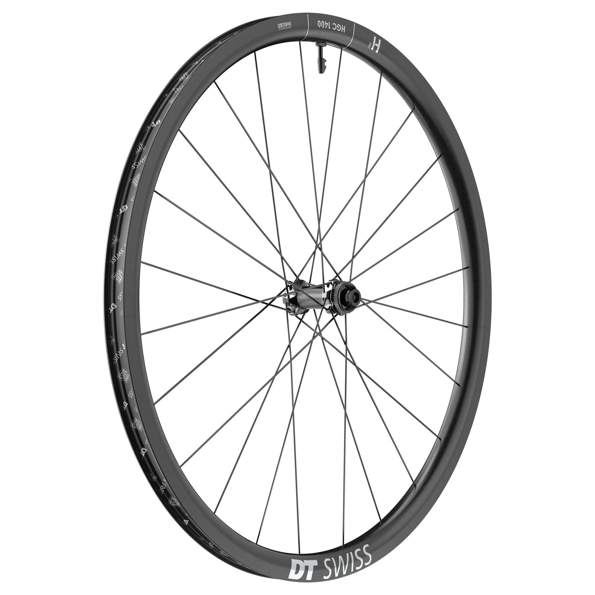 Dt Swiss HGC 1400 Spline 30 Disc Tubeless Ready Boos front wheel