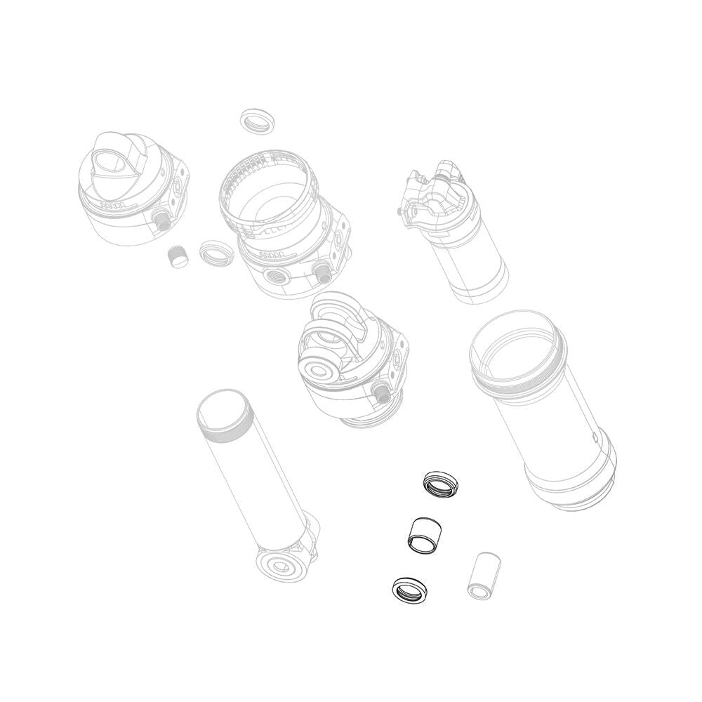 Rock Shox 8 mm spacers (3 pcs)