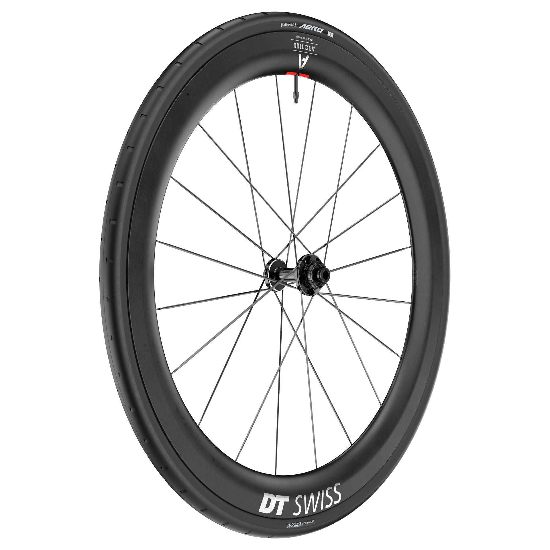 DT Swiss ARC 1100 Dicut 55 Carbon Disc Tubeless Ready WTS front wheel