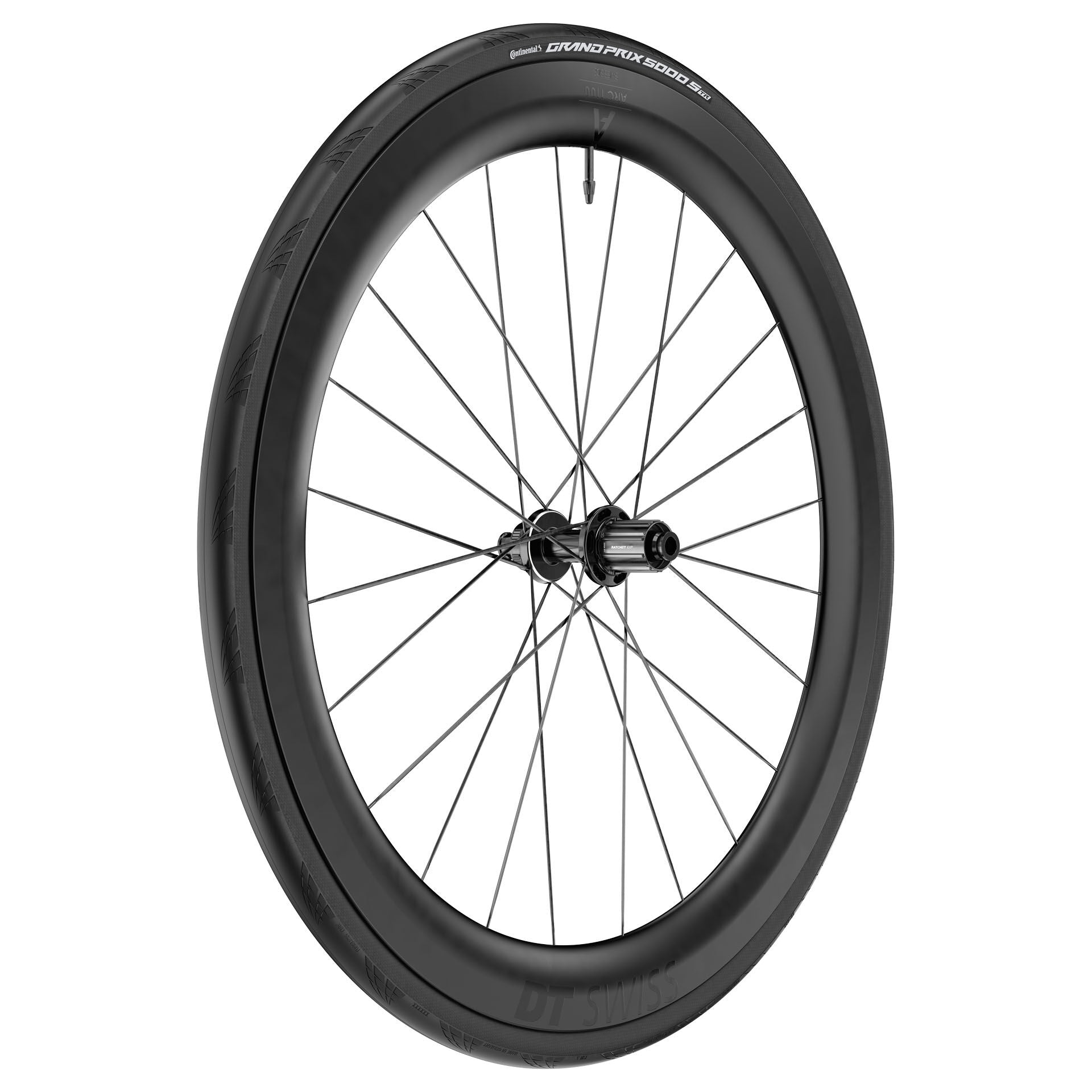 DT Swiss ARC 1100 Dicut 55 Carbon Disc Tubeless Ready WTS rear wheels