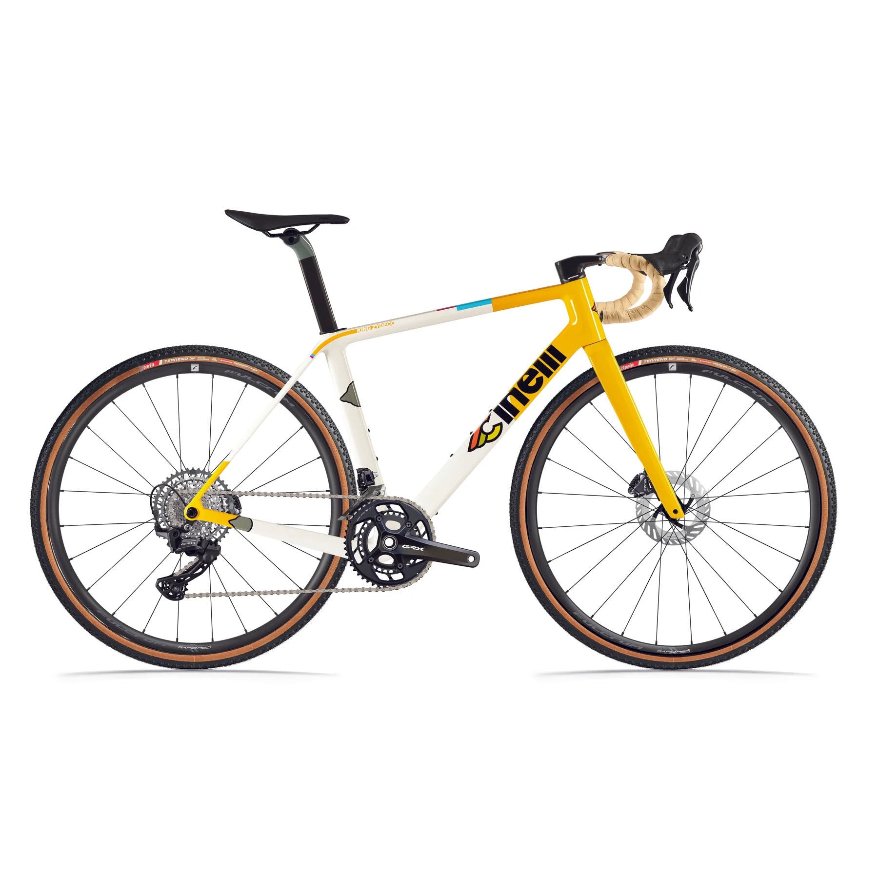 Cinelli King Zydeco 2 Shimano Grx Di2 2x12v + Fulcrum Rapid Red AL  2026