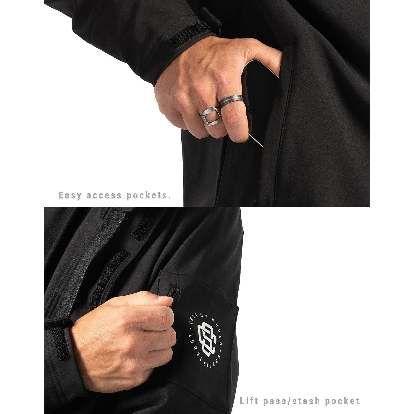 Loose Riders Mmxii soft shell jacket